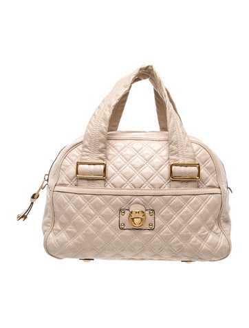 Leather Top Handle Bag