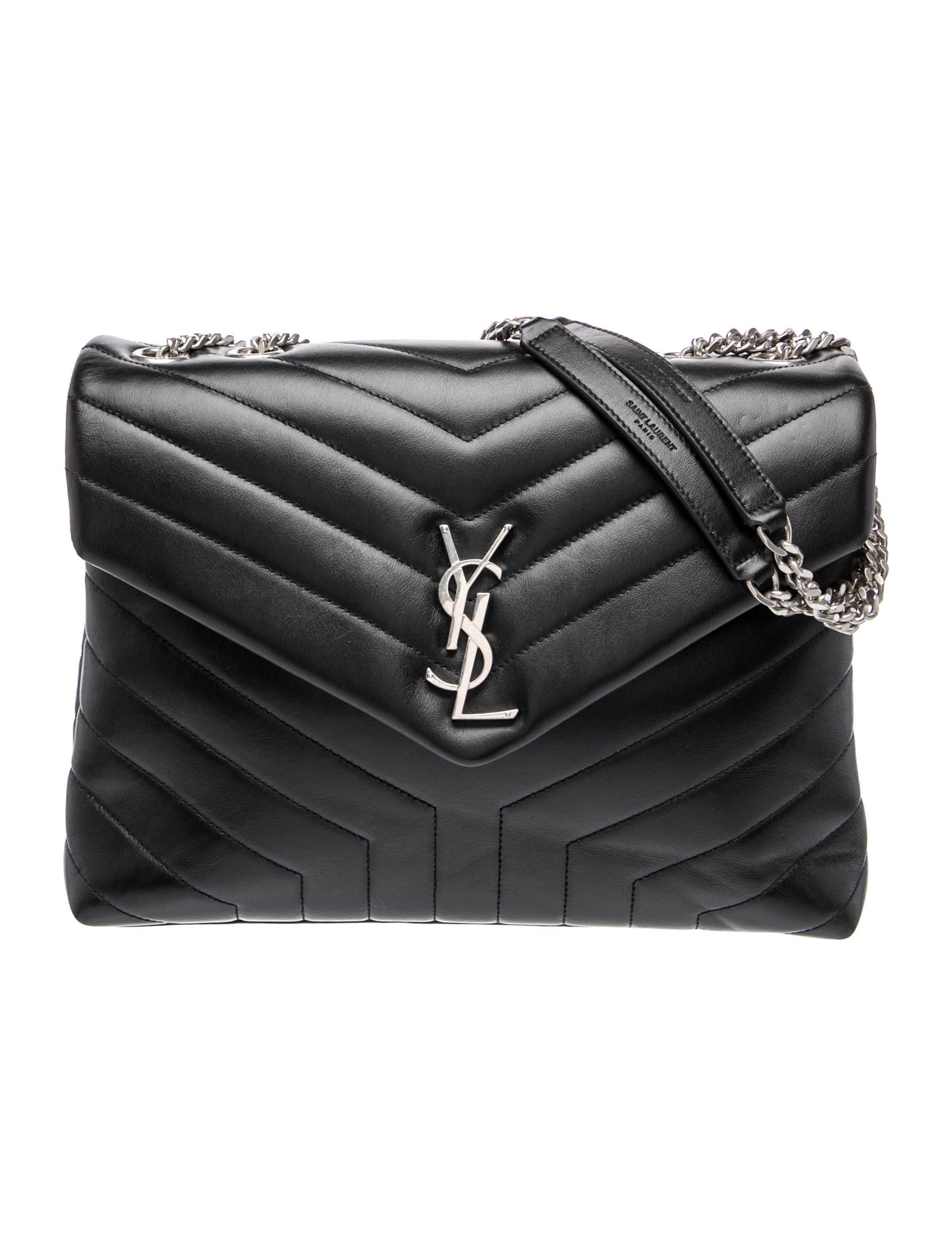 Saint Laurent Leather Lou Lou Medium