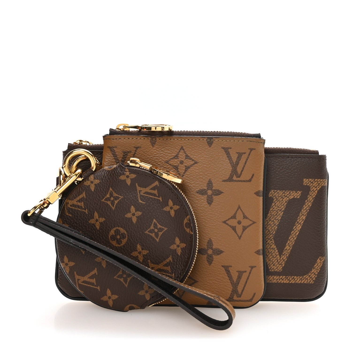 Louis Vuitton Reverse Monogram Giant Trio Pouch