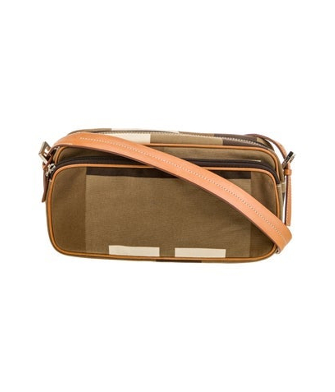 Bally Canvas Shoulder Bag