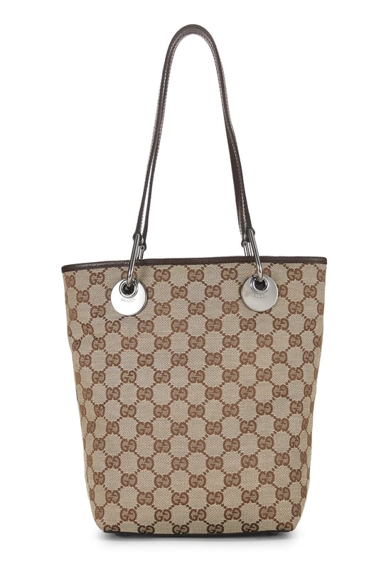 Original GG Canvas Eclipse Bucket Bag Small