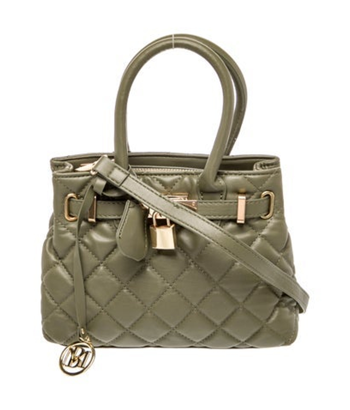 Badgley Mischka Mischka Leather Shoulder Bag