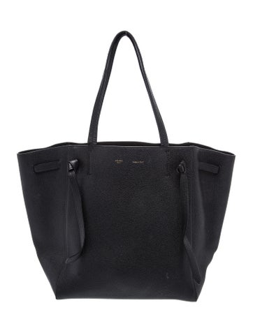 Leather Cabas Phantom w/Belt Small