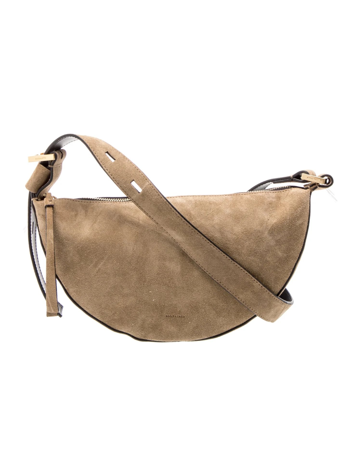 Suede Crossbody Bag