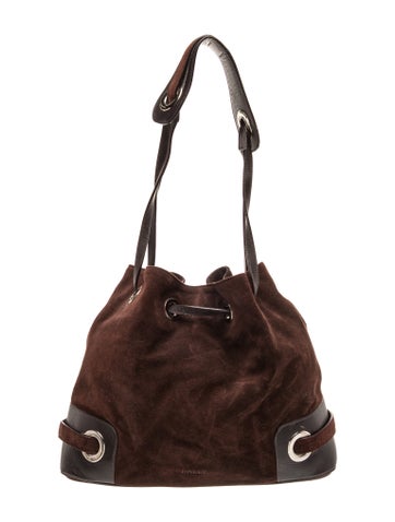 Suede Shoulder Bag