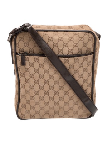 GG Canvas Messenger Bag Vintage