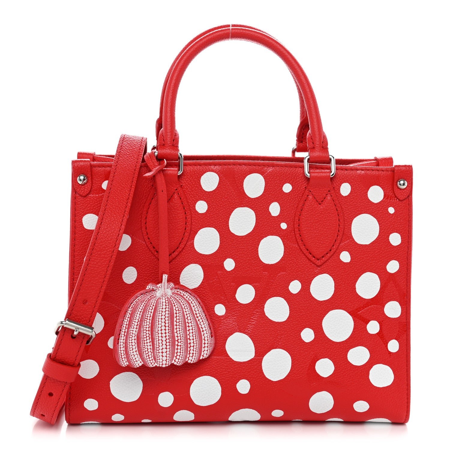 Louis Vuitton LV X YK Empreinte Infinity Dots Onthego PM Rogue White