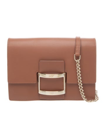 Roger Vivier Leather Clutch