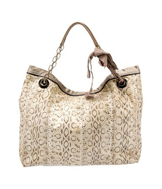 Lanvin Snakeskin Hobo Vintage