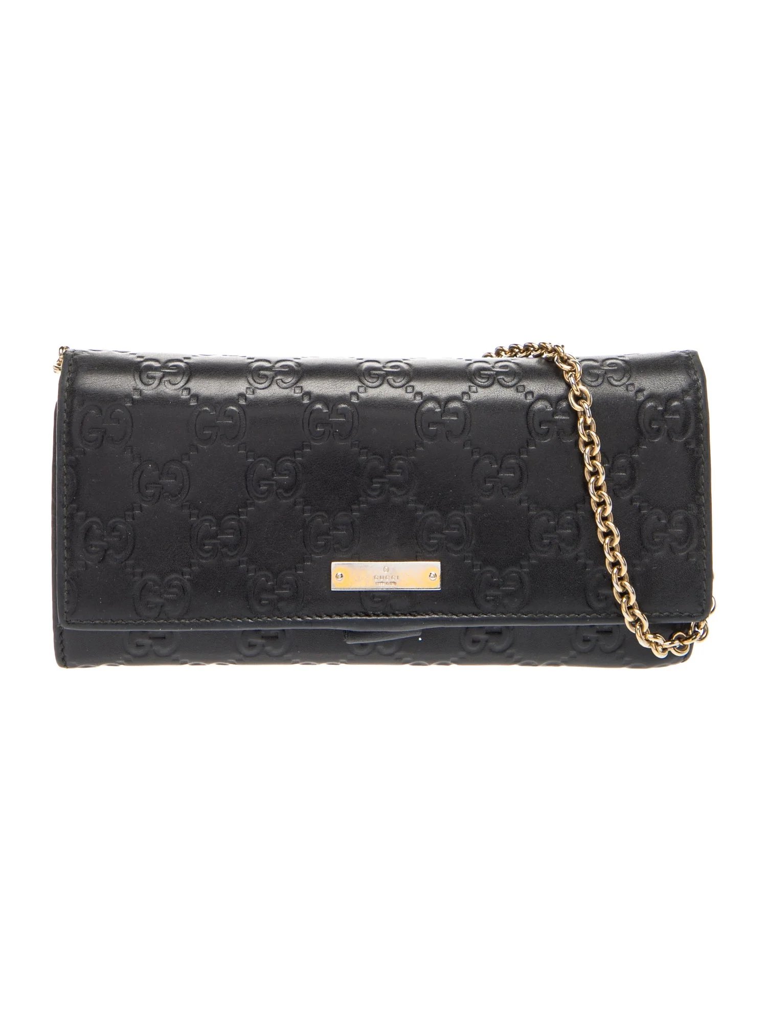 Microguccissima Margaux Chain Wallet