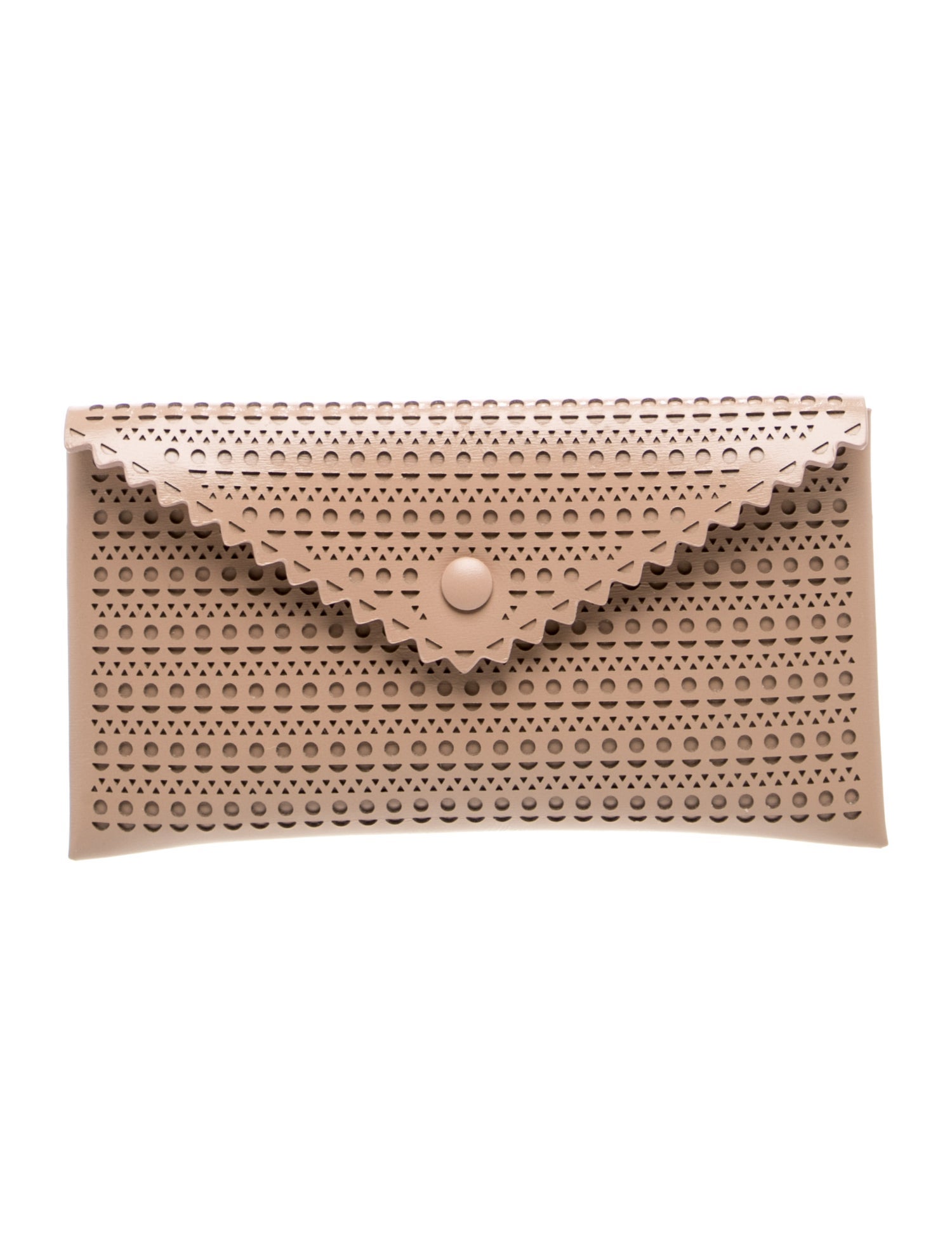 Alaia Leather Clutch