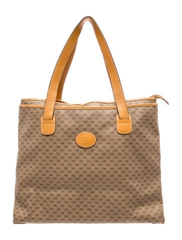 Micro GG Monogram Tote Vintage