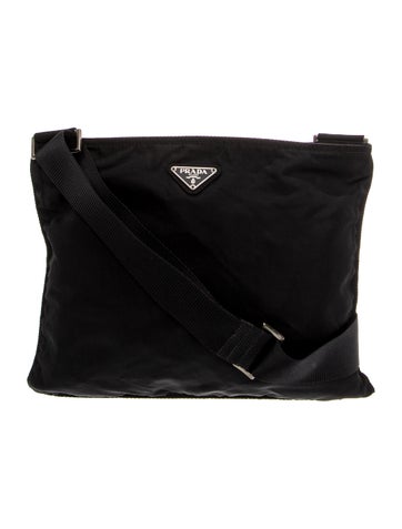 Enameled Metal Triangle Messenger Bag