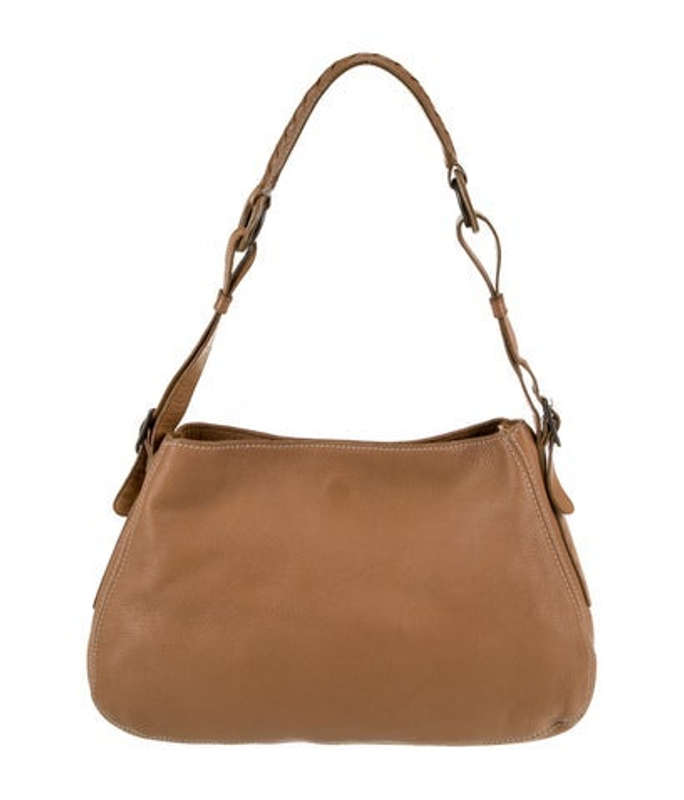 Bottega Veneta Veneta Leather Shoulder Bag Vintage