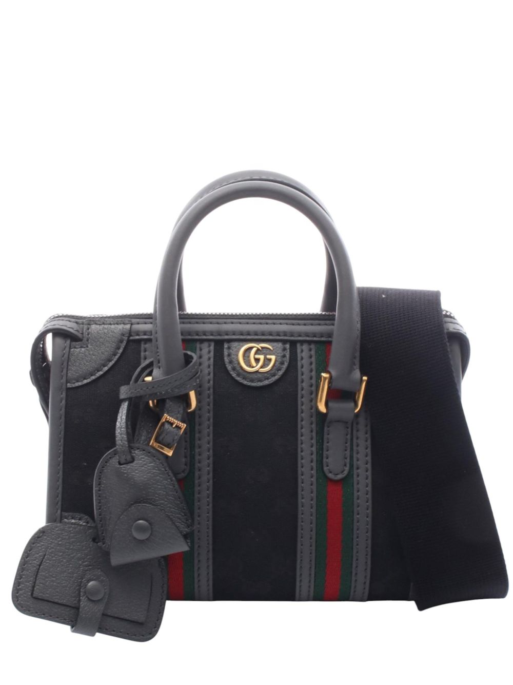 2016-2026 Mini GG Canvas Web Bauletto Top Handle Bag satchel