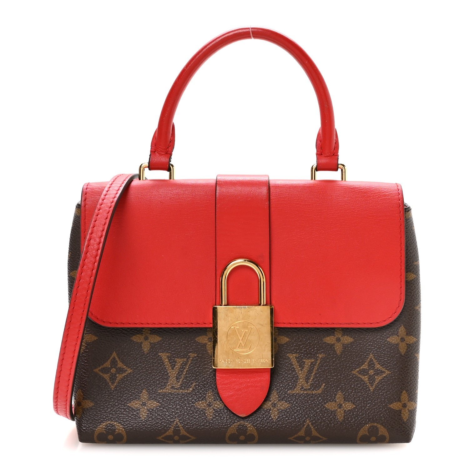 Louis Vuitton Monogram Locky BB Coquelicot
