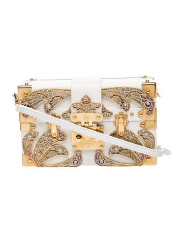 Leather Dragonfly Wing Petite Malle