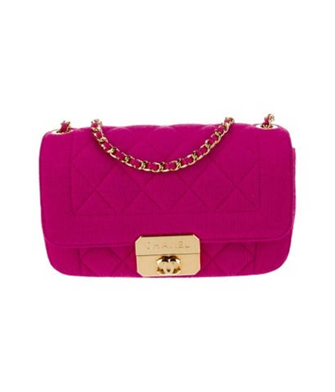Chanel Mini Jersey Chic With Me Flap Bag