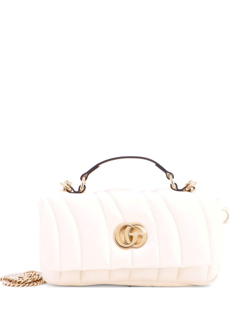 GG Milano Top Handle Bag Quilted Leather Mini satchel