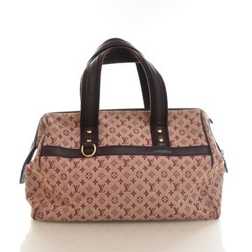 Canvas Vintage Monogram Lin Josephine Mini