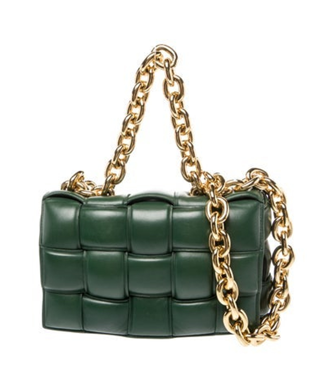 Bottega Veneta Veneta Intrecciato Chain Padded Cassette