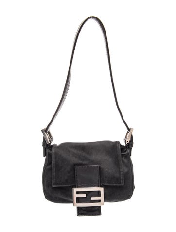 Fendi Zucca FF Baguette Handbag