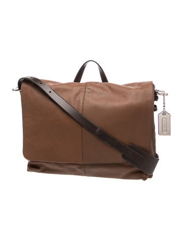 Leather Messenger Bag