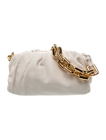 Leather Chain Pouch
