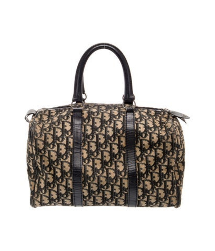 Dior Dior Canvas Top Handle Bag