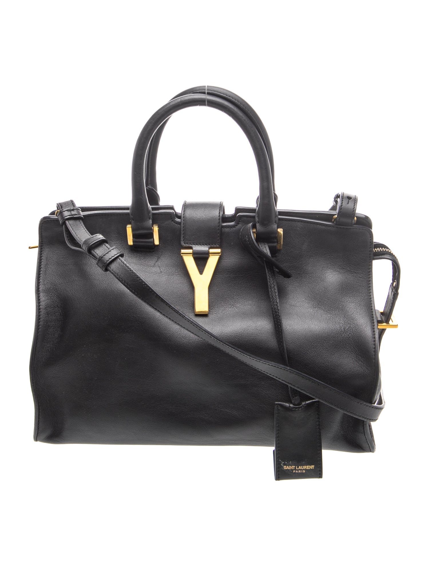 Leather Y Cabas