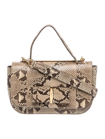 Snakeskin Shoulder Bag
