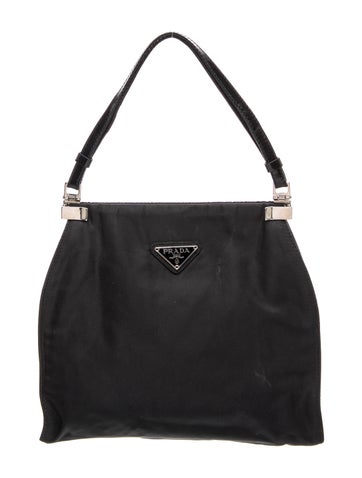 Tessuto Nylon Top Handle Bag Vintage