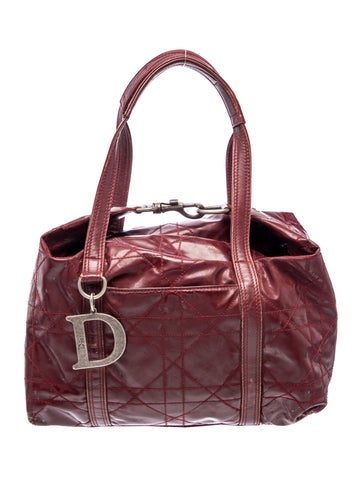 Cannage Top Handle Bag Vintage
