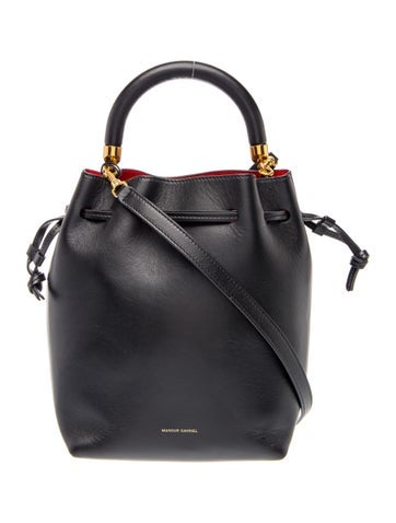 Leather Bucket Bag