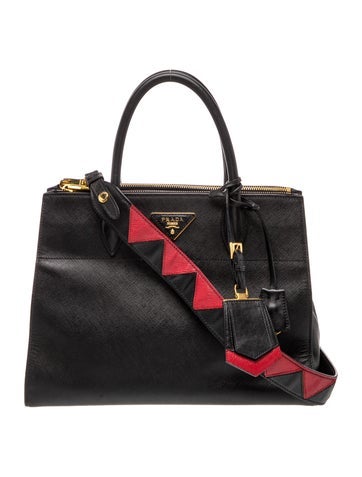 Saffiano Lux Leather Top Handle Bag