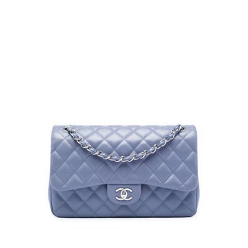 Jumbo Classic Lambskin Double Flap