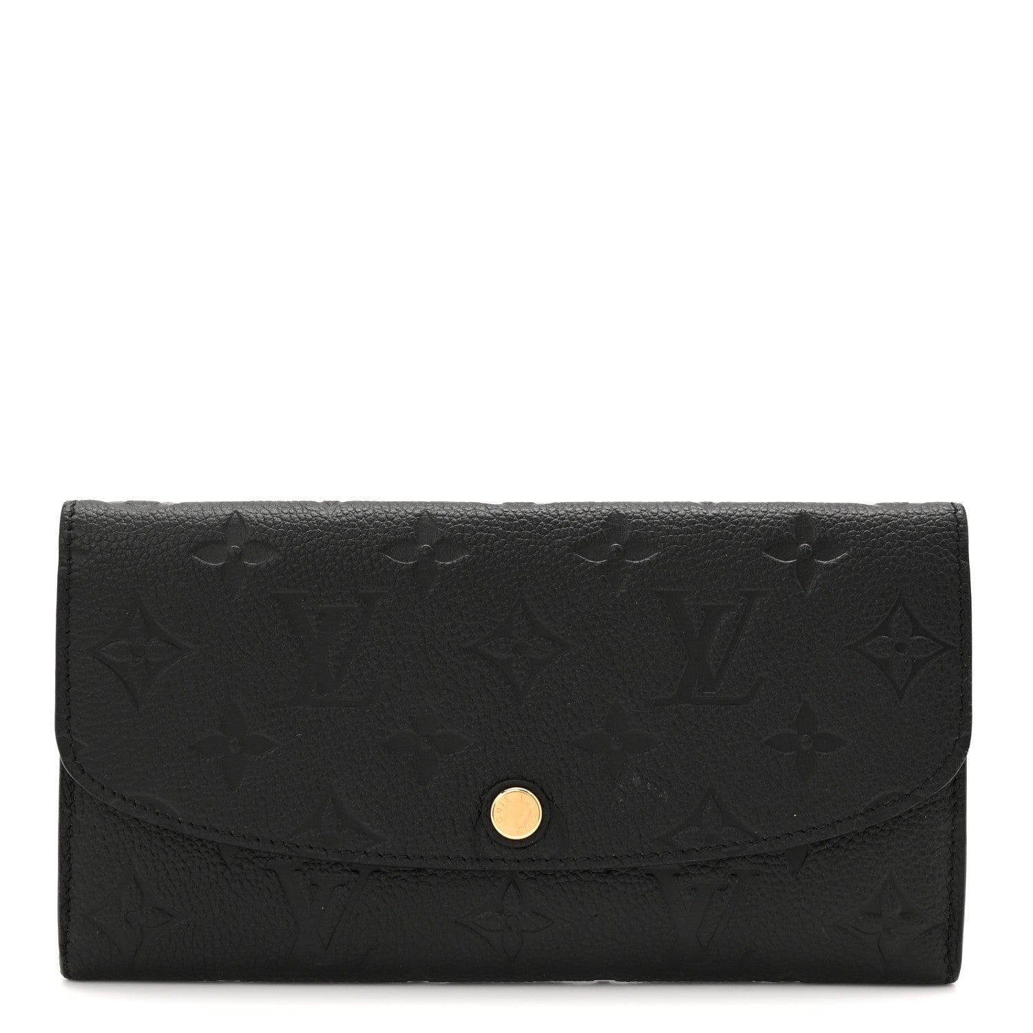 Louis Vuitton Empreinte Emilie Wallet Black Dune