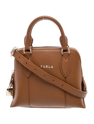 Leather Top Handle Bag
