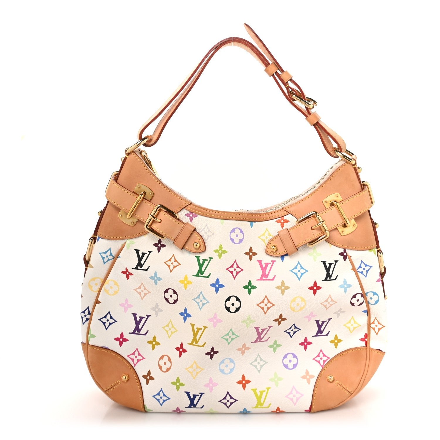 Louis Vuitton Louis Vuitton Monogram Multicolor Greta White