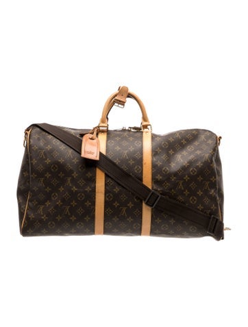 LV Monogram Keepall Bandouliere 55