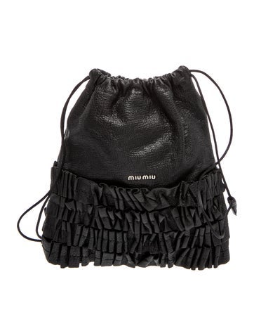 Leather Bucket Bag