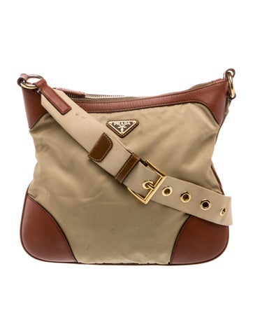 Tessuto Nylon Messenger Bag
