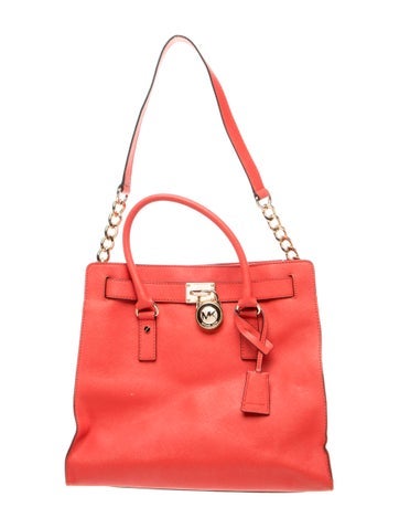 Saffiano Leather Top Handle Bag