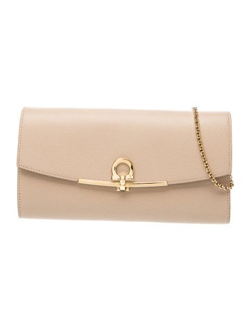 Ferragamo Leather Shoulder Bag