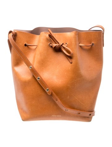 Leather Bucket Bag