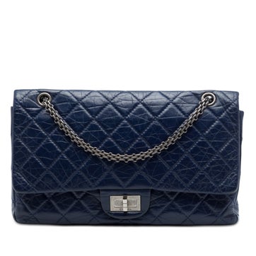 Quilted Aged Calfskin Reissue 2.55 Double Flap