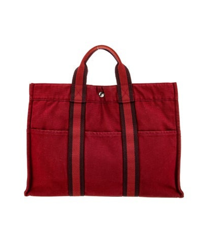 Hermes Toile Fourre Tout Mm