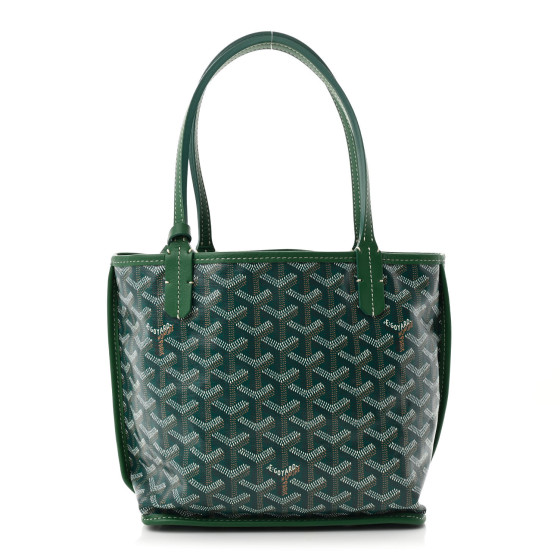 Goyard Goyardine Reversible Mini Anjou Green