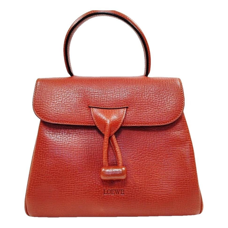 Leather satchel