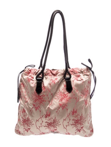 Satin Bucket Bag